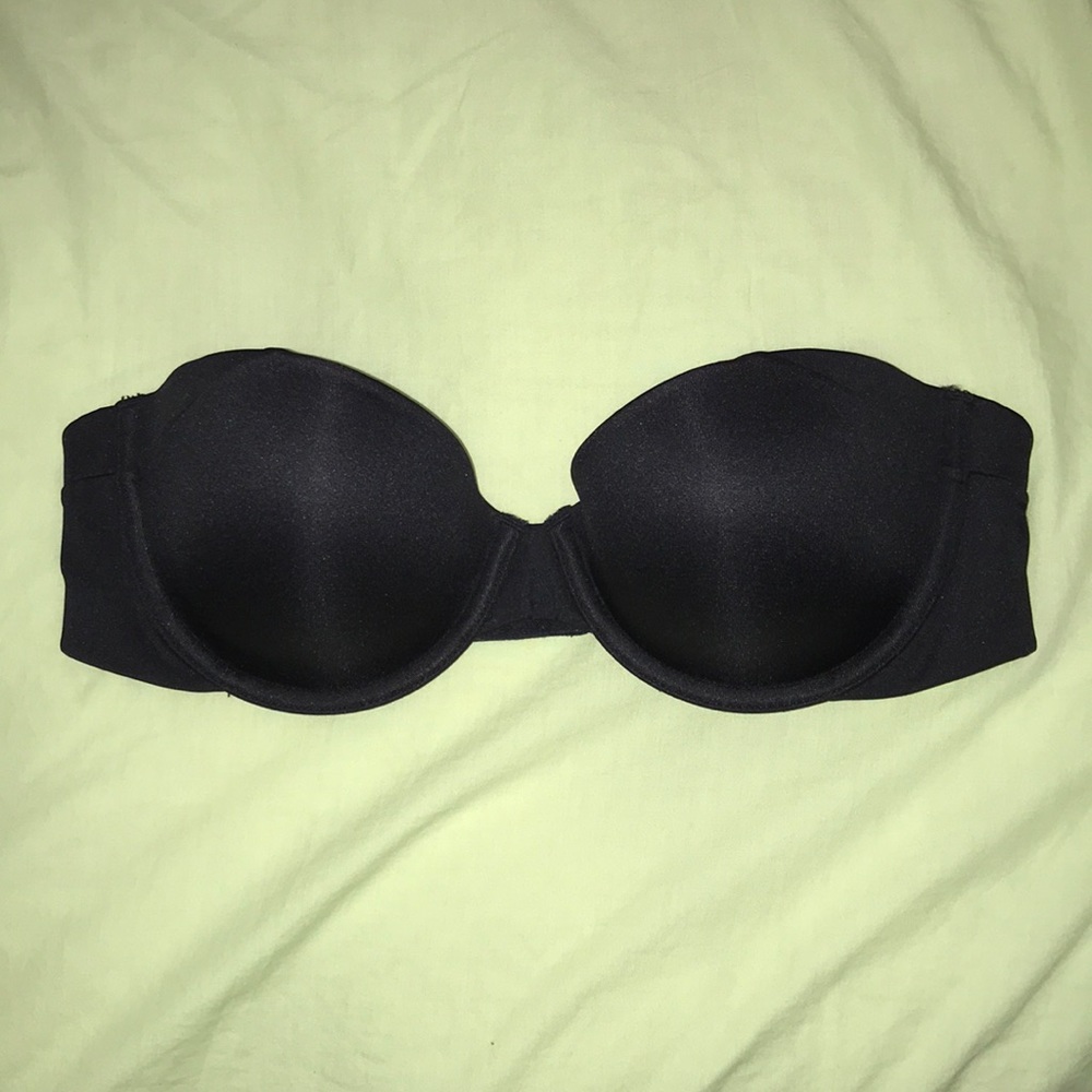 Maidenform Black Strapless Bra
